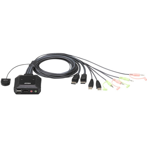 ATEN CS22DP Kabel KVM Switch 2-Port USB DisplayPort