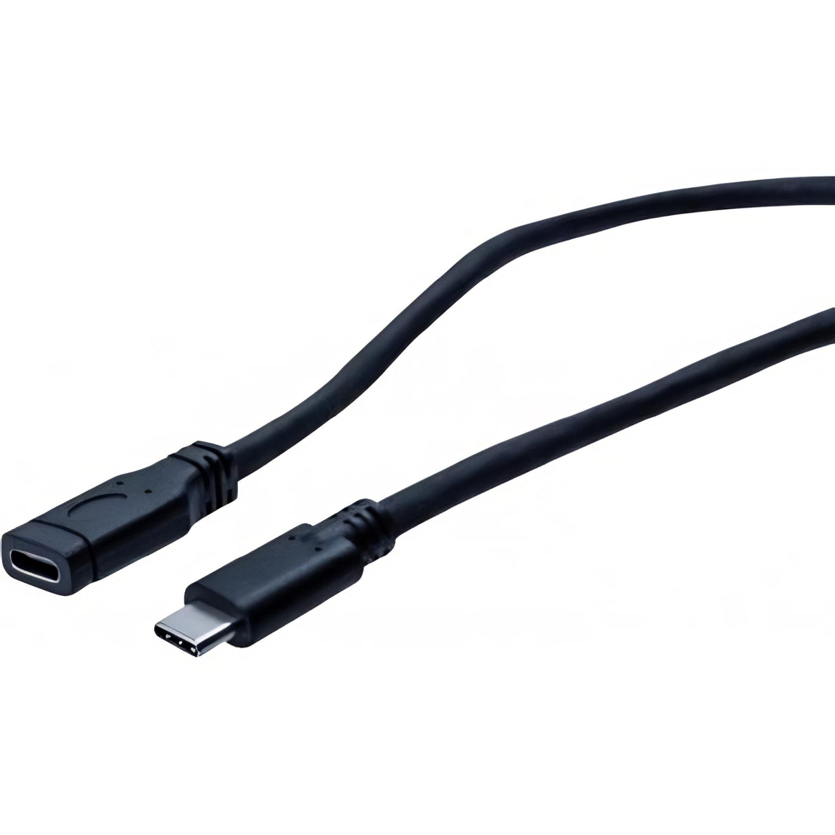 Usb 3.1 Gen. 1 Verlängerungskabel, Bis 60 Watt, Usb St. C/ Usb Bu. C, Schwarz