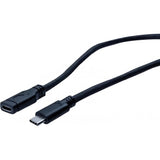 Usb 3.1 Gen. 1 Verlängerungskabel, Bis 60 Watt, Usb St. C/ Usb Bu. C, Schwarz