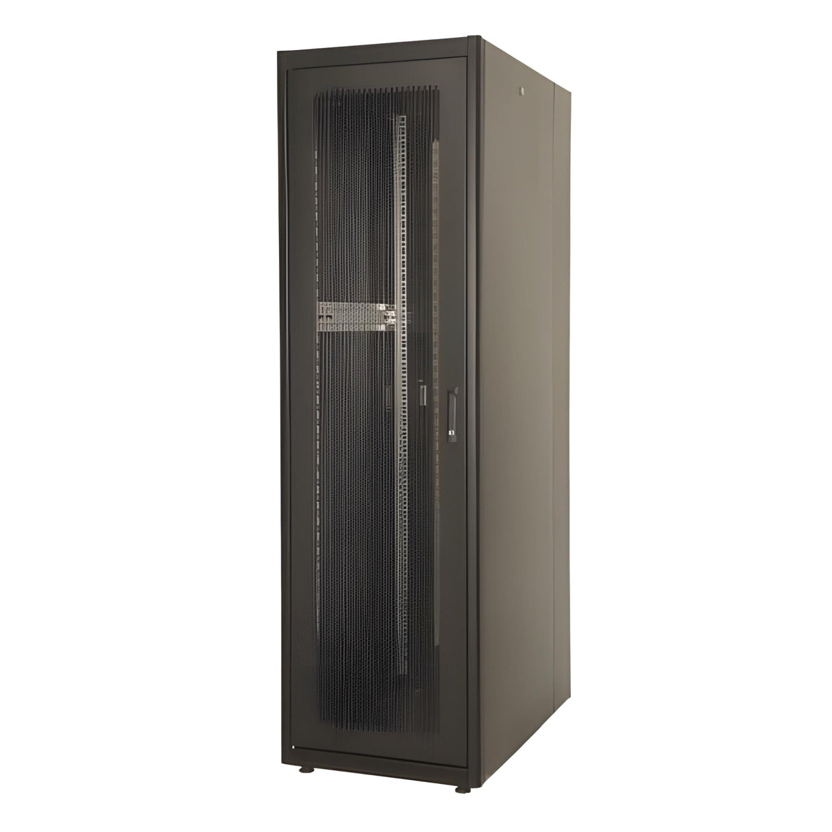 Ekivalan 19" Netzwerkschrank, BEPF Serie, 42 HE, 600 x 1000 mm, Kit, schwarz