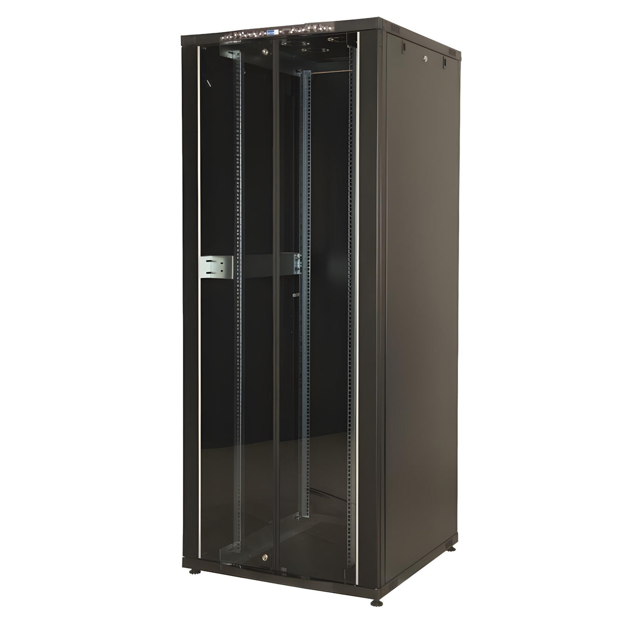 Ekivalan 19" Netzwerkschrank Eco, BEEA Serie, 32 HE, 800 x 800 mm, schwarz