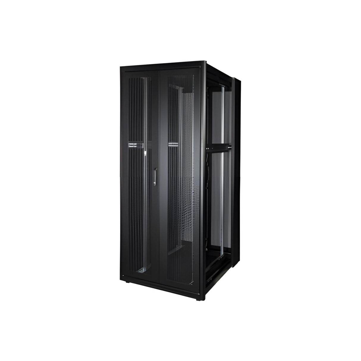 Ekivalan 19" Netzwerkschrank, BEPF Serie, 42 HE, 800 x 1200 mm, schwarz