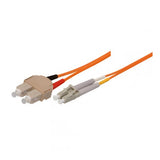 Lwl Patchkabel, 62,5/125 µm, Om1-faser, Sc Duplex Stecker/lc Duplex Stecker, Orange kabelkoenig.com