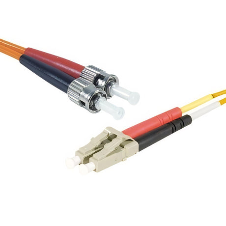 Lwl Patchkabel Hd, 50/125 µm, Om2-faser, Lc Duplex Stecker/st Duplex Stecker, Orange, Upc kabelkoenig.com