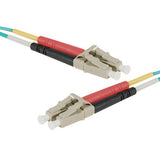 Lwl Patchkabel Hd, 50/125 µm, Om3-faser, Lc Duplex Stecker/stecker, Aqua, Upc kabelkoenig.com