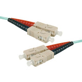 Lwl Patchkabel Hd, 50/125 µm, Om3-faser, Sc Duplex Stecker/stecker, Aqua, Upc kabelkoenig.com