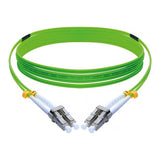 Lwl Patchkabel Hd, 50/125 µm, Om5-faser, Lc Duplex Stecker/ Stecker, Upc, Lindgrün kabelkoenig.com