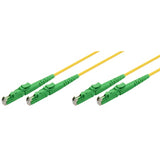 Lwl Patchkabel, 9/125 µm, Os2-faser, 2x E2000/apc 8° Stecker/stecker, Gelb kabelkoenig.com