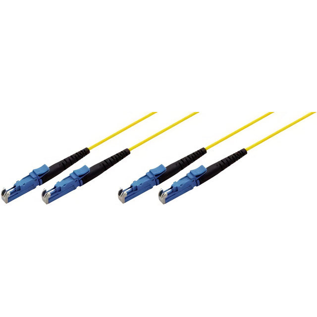 Lwl Patchkabel, 9/125 µm, Os2-faser, 2x E2000 Stecker/stecker, Gelb kabelkoenig.com