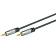 Professional Audiokabel High Quality, 3,5 Mm Stereo Klinkenst./st. kabelkoenig.com