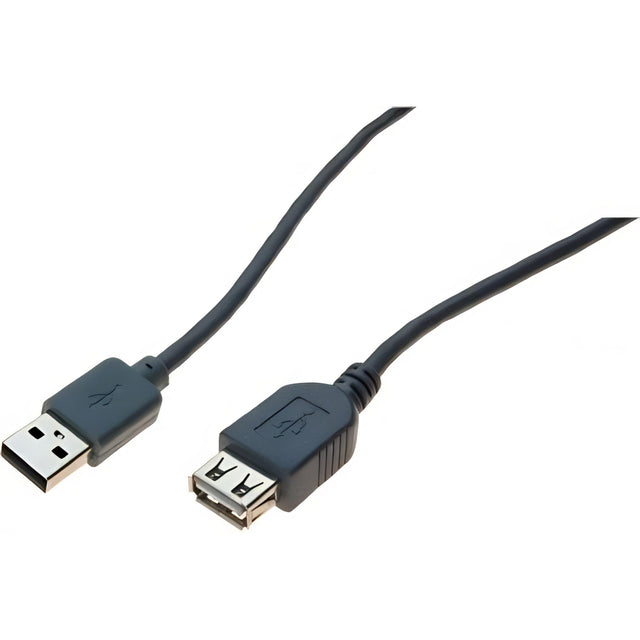 Usb 2.0 Verlängerungskabel, Usb St. A/ Usb Bu. A, Schwarz kabelkoenig.com