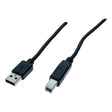 Usb 2.0 High Speed Kabel, Usb St. A/ Usb St. B, Schwarz kabelkoenig.com