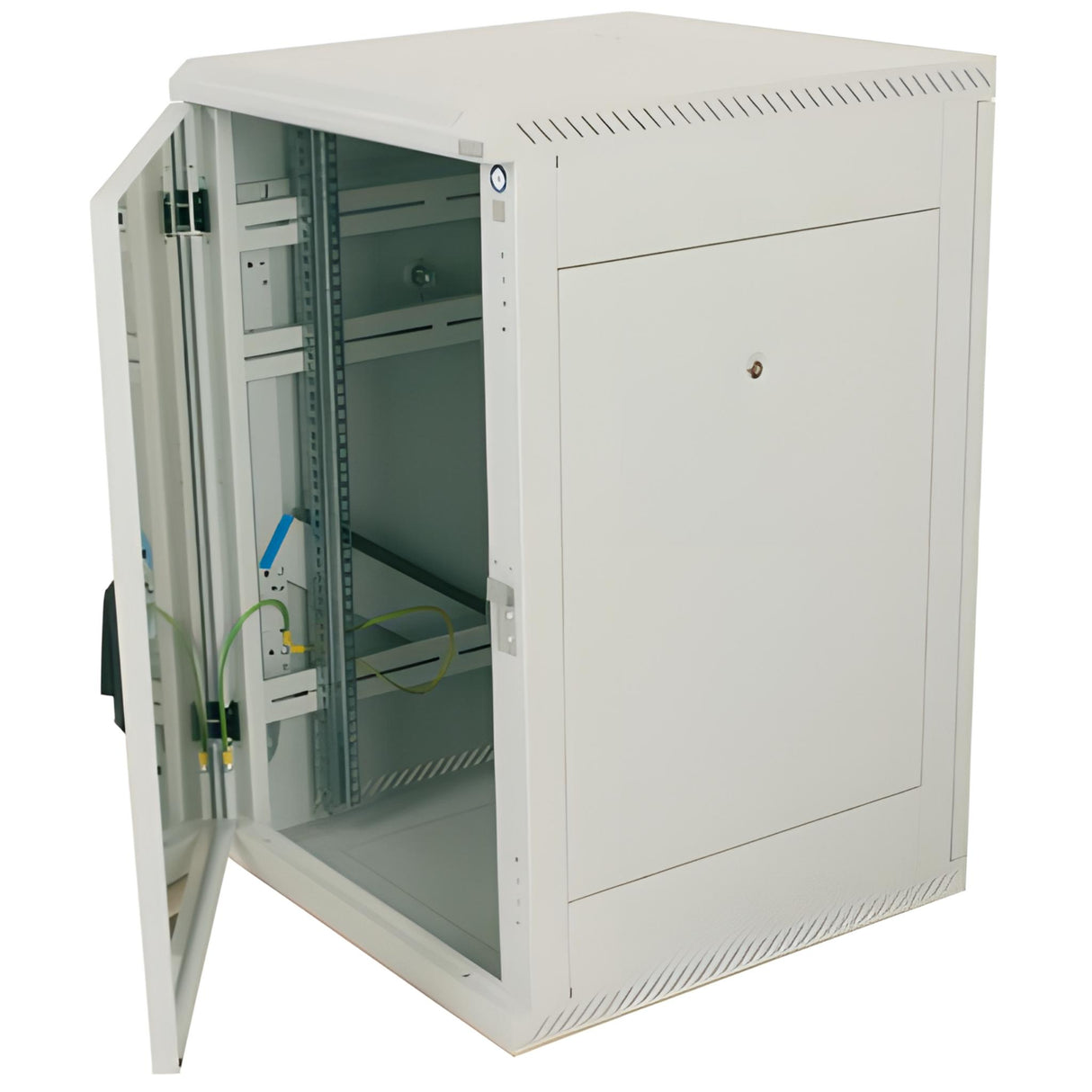 Triton 19" Netzwerkschrank RMA, 15 HE, 600 x 600 mm, lichtgrau RAL 7035