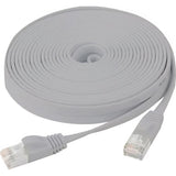 Flachband Patchkabel Cat. 6, U/ftp, Mit Rastnasenschutz, Blau kabelkoenig.com