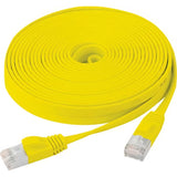 Flachband Patchkabel Cat. 6, U/ftp, Mit Rastnasenschutz, Blau kabelkoenig.com